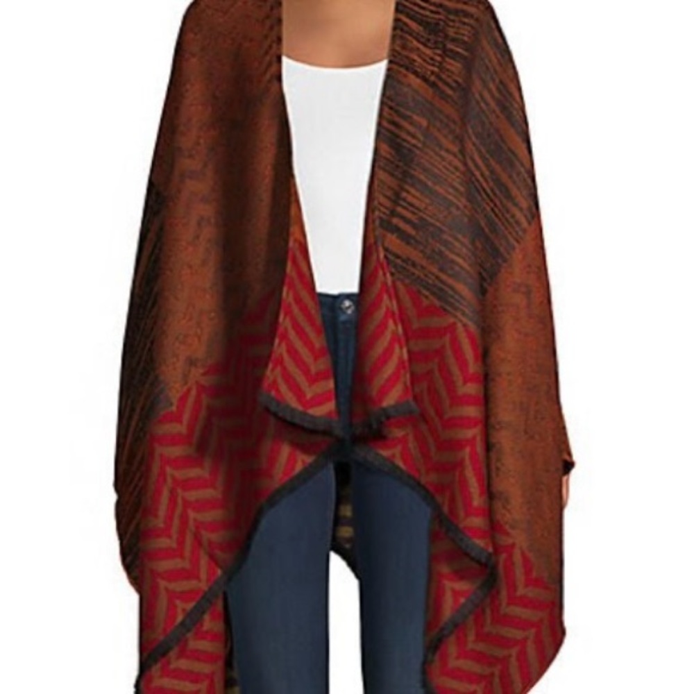 Missoni Chevron Knitted Cape